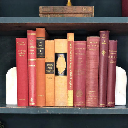 Books by Color | Designer Decor, Hardcover Novels