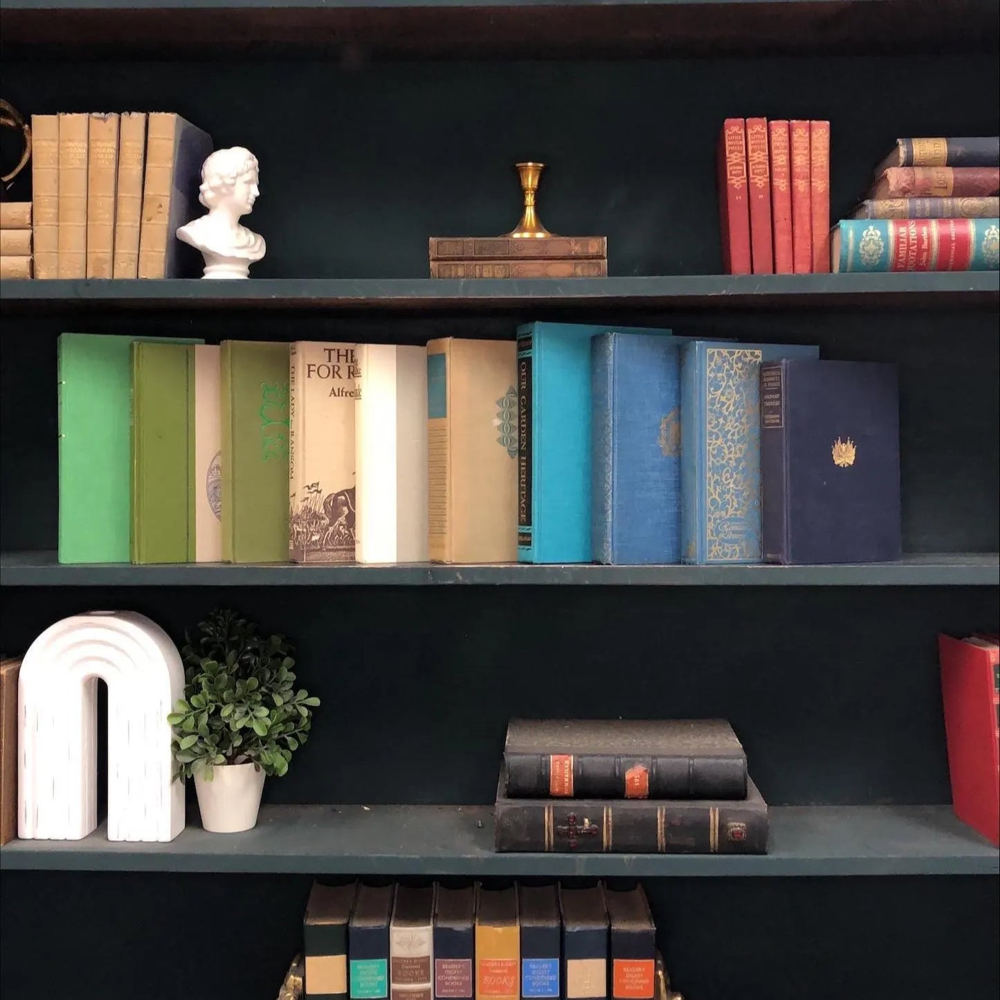 Books by Color | Designer Decor, Hardcover Novels