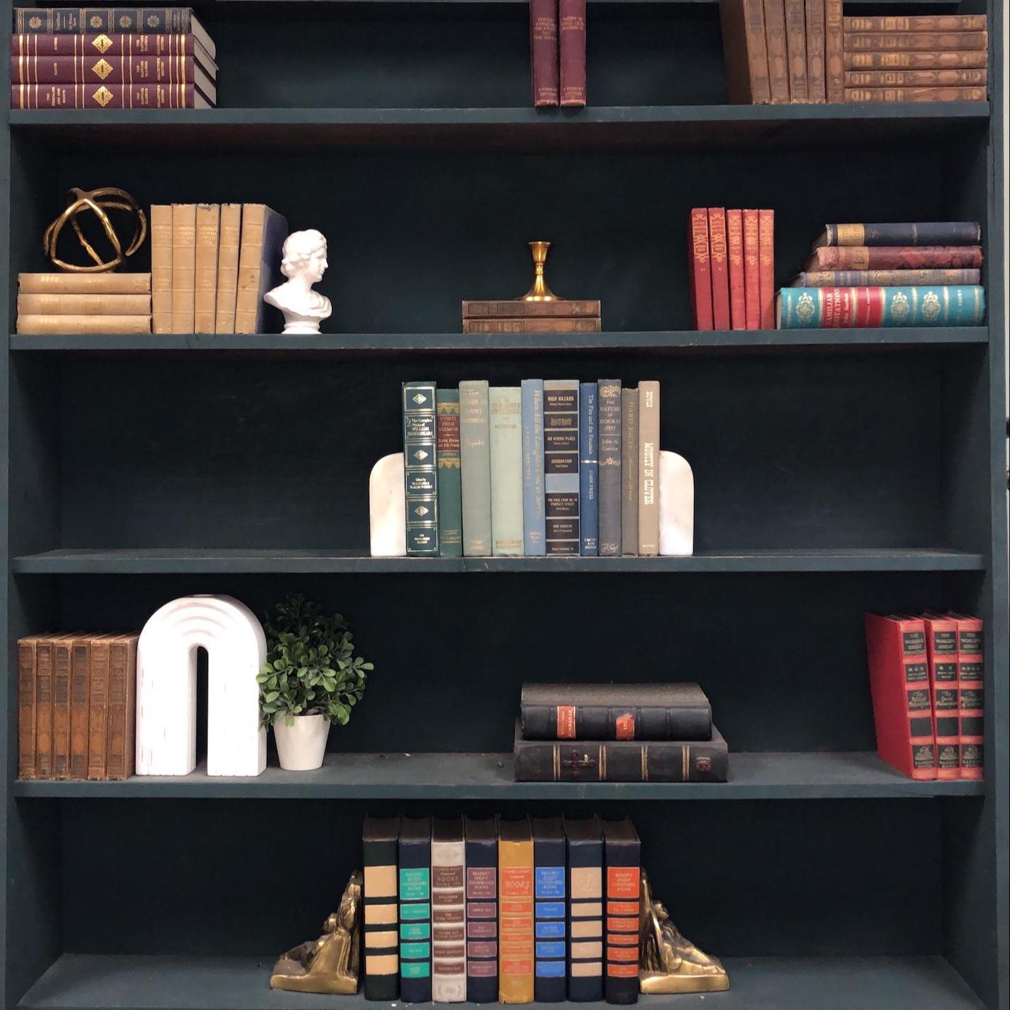 Books by Color | Designer Decor, Hardcover Novels