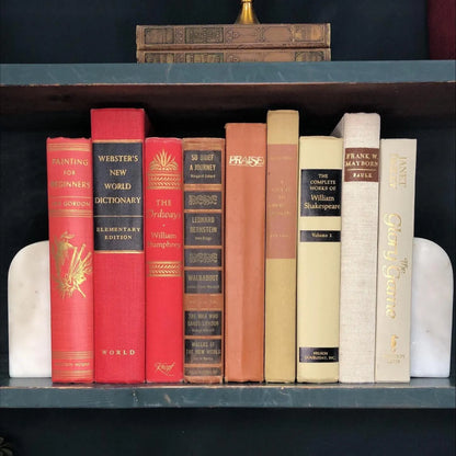 Books by Color | Designer Decor, Hardcover Novels