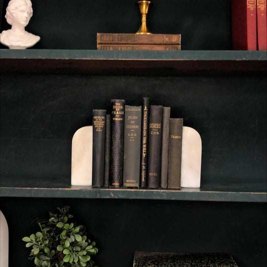 Classic Books by the Foot: Vintage Black Pocket Book Christian Home Library Decor, Display Hardcovers