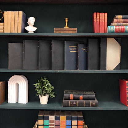 Classic Books by the Foot: Vintage Black Theology Christian Bible Study Decor, Display Hardcovers