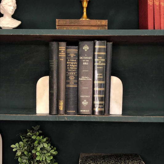 Classic Books by the Foot: Vintage Black Book Christian Scholar Library Decor, Display Hardcovers