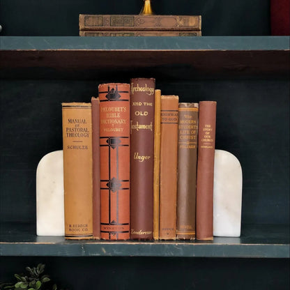 Classic Books by the Foot: Vintage Christian Home Study Library Decor, Display Hardcovers
