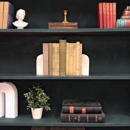 Classic Books by the Foot: Neutral Antique Christian Theology Library Study Books, Display Hardcovers
