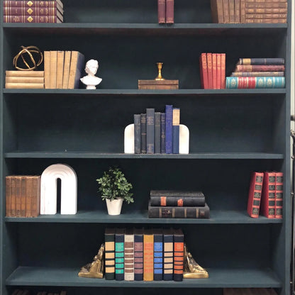 Classic Books by the Foot: Antique Christan Theology Scholar Library Decor, Display Hardcovers