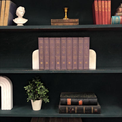 Classic Books by the Foot: Antique Women In All Ages And All Countries Rittenhouse Edition 1908 Purple Moody Library Decor