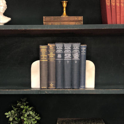 Classic Books by the Foot: Antique Christian Theology Academia Library Decor, Display Hardcovers