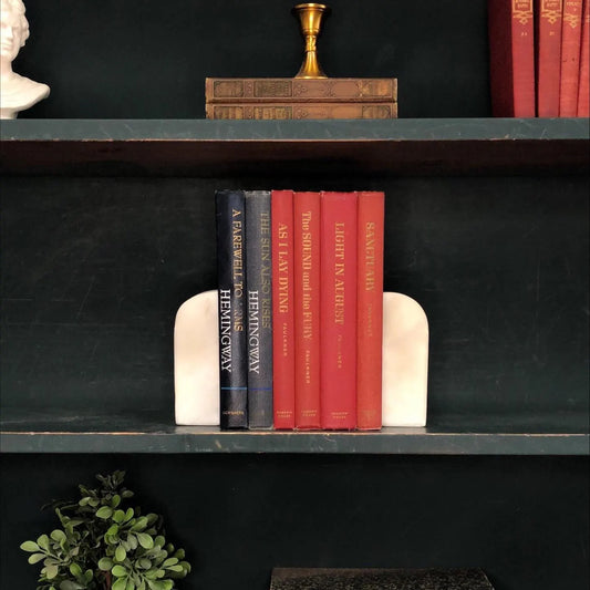 Classic Books by the Foot: Vintage Hemingway and Faulkner Book Set Classic American Library Decor, Display Hardcovers