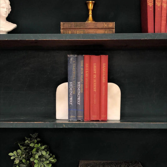Classic Books by the Foot: Vintage Hemingway and Faulkner Book Set Classic American Library Decor, Display Hardcovers