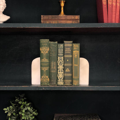 Classic Books by the Foot: Victorian Green Classic Book Bundle French and English Library Decor, Display Hardcovers set