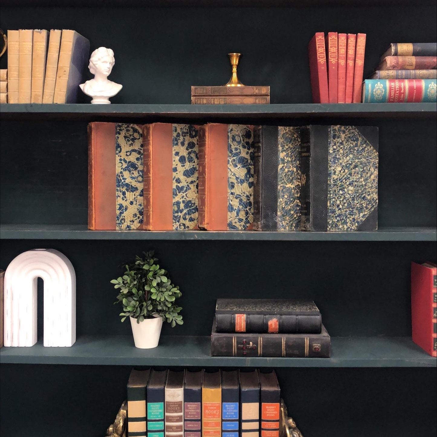 Classic Books by the Foot: Antique Scottish Study Library Decor Waverly Novels World Masterpieces Set, Display Hardcovers set
