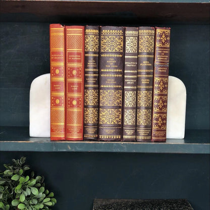 Classic Books by the Foot: Dark Academia Gothic Library Decor Classics International Collections Library Book Bundle, Display Hardcovers