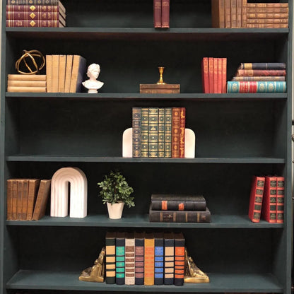 Classic Books by the Foot: Vintage Classic Books Dark Academia Library Decor International Collectors Library, Display Hardcovers