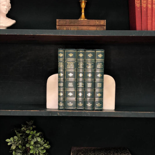 Classic Books by the Foot: Curated Estate Library Classic Book Bundle Gold Gilt Moody Decor, Display Hardcovers