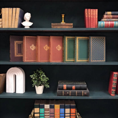 Classic Books by the Foot: Old World Classic Study Decor International Collectors Library Bundle, Hardcover Display