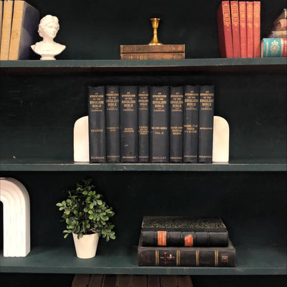 Classic Books by the Foot: Antique Bible Commentary Set B.H Carroll Christian Library Decor, Display Hardcovers