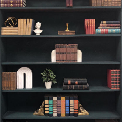 Classic Books by the Foot: Charels Dickens Antique Classic Library Decor, Display Hardcovers