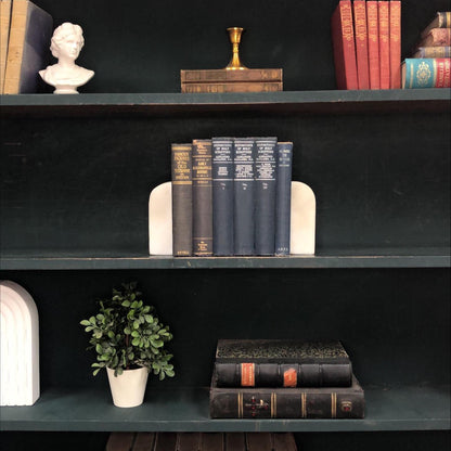 Classic Books by the Foot: Antique Christian Theology Academia Library Decor, Display Hardcovers