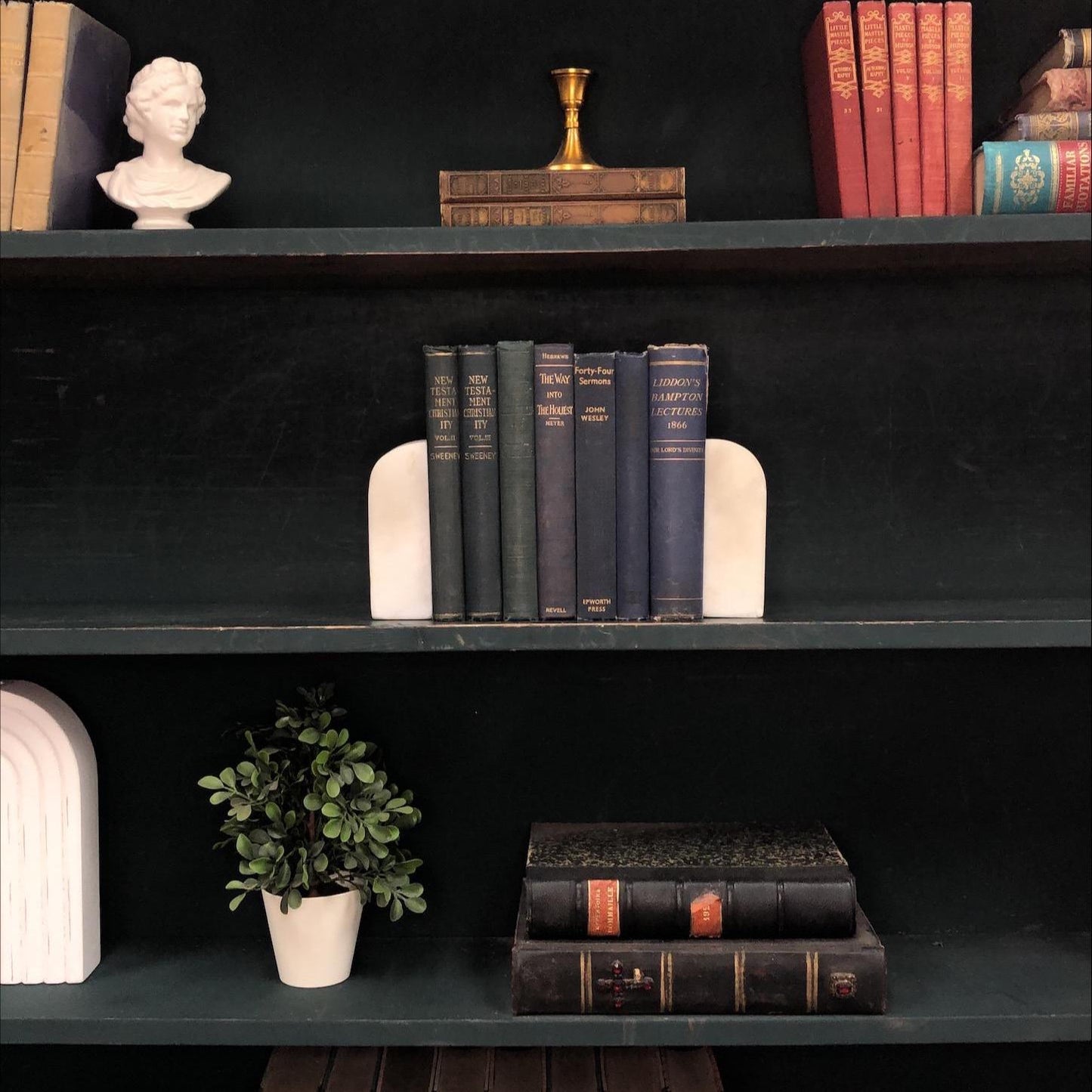 Classic Books by the Foot: Antique Christian Decorative Seminary Library, Display Hardcovers