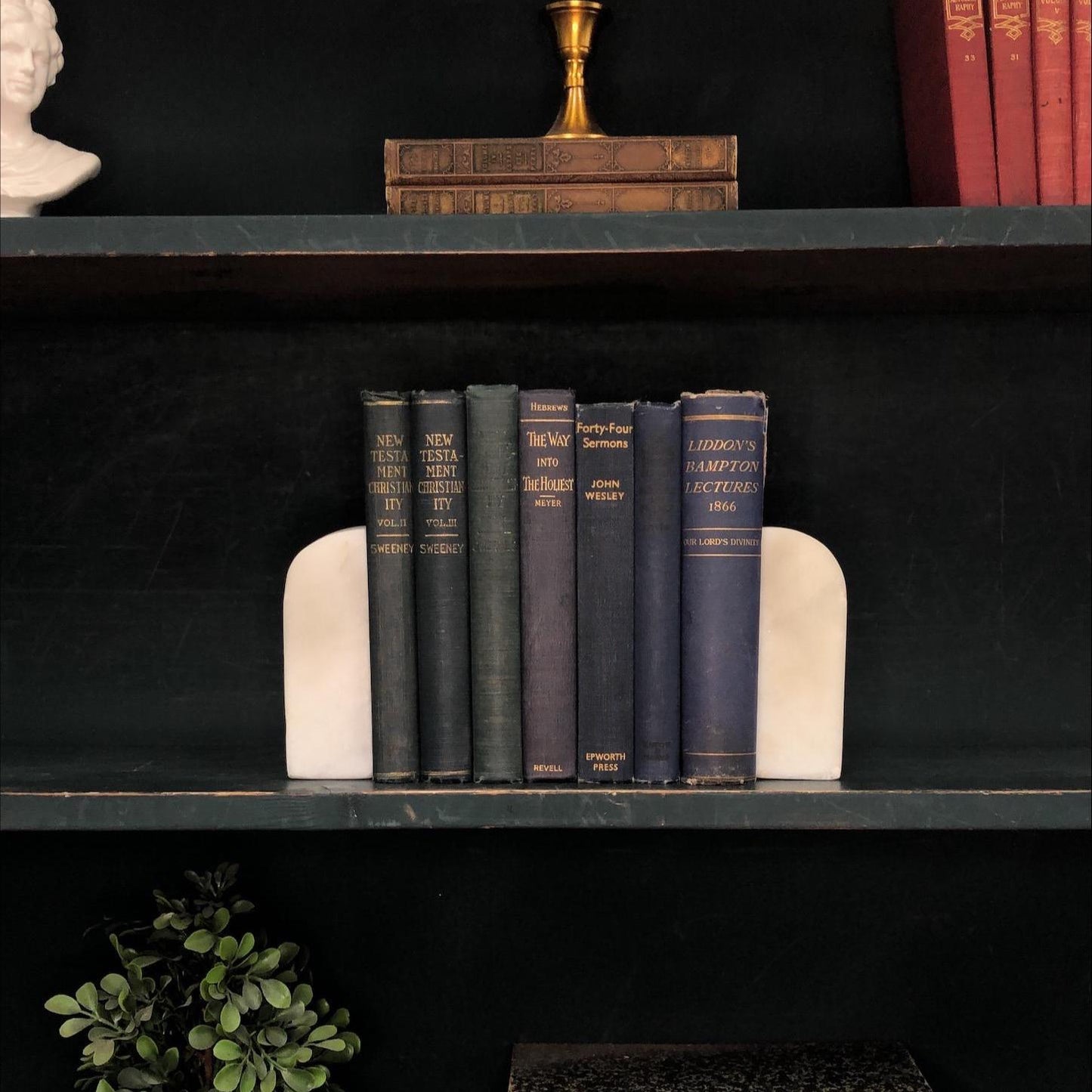 Classic Books by the Foot: Antique Christian Decorative Seminary Library, Display Hardcovers