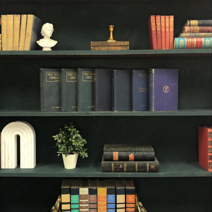 Classic Books by the Foot: Antique Christian Decorative Seminary Library, Display Hardcovers