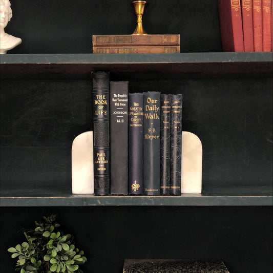 Classic Books by the Foot: Vintage Christian Study Library Decor, Display Hardcovers