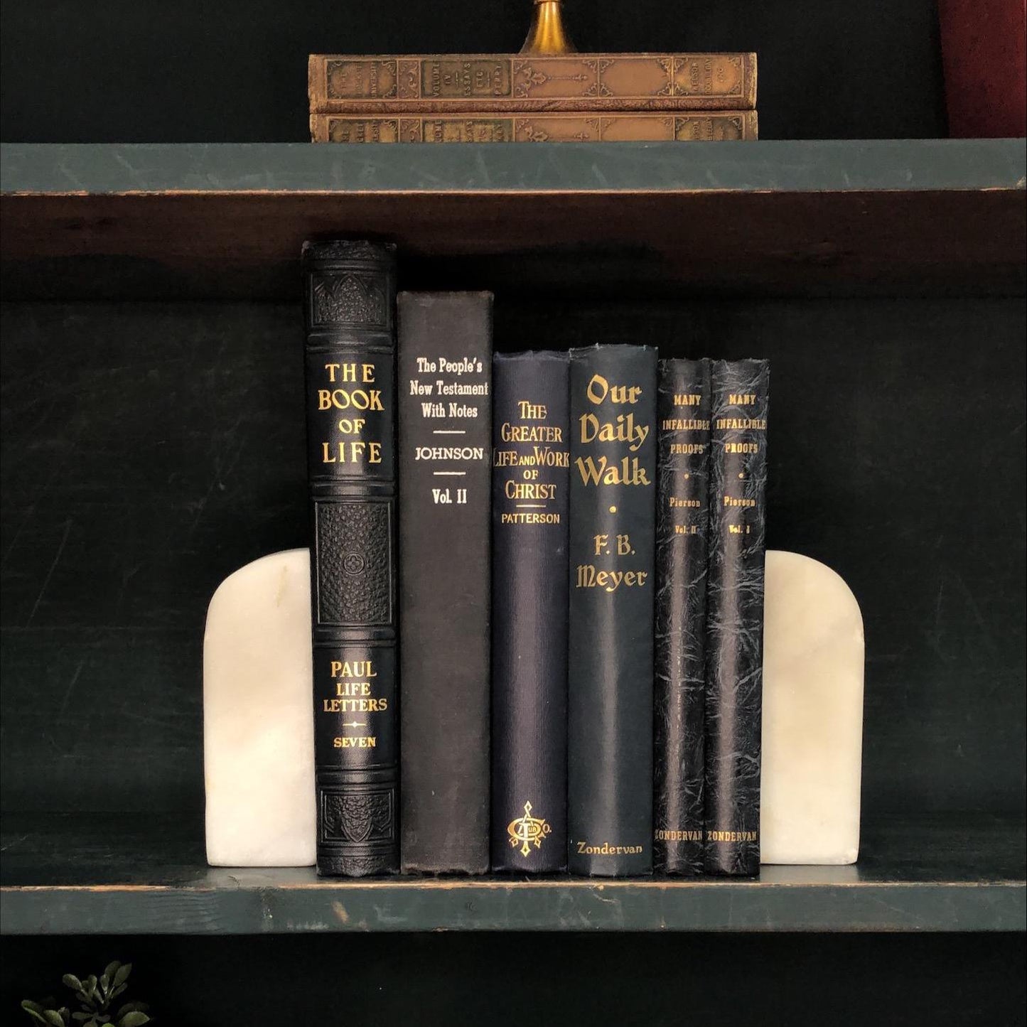 Classic Books by the Foot: Vintage Christian Study Library Decor, Display Hardcovers