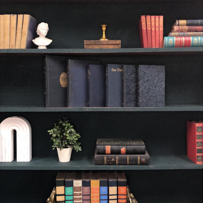 Classic Books by the Foot: Vintage Christian Study Library Decor, Display Hardcovers