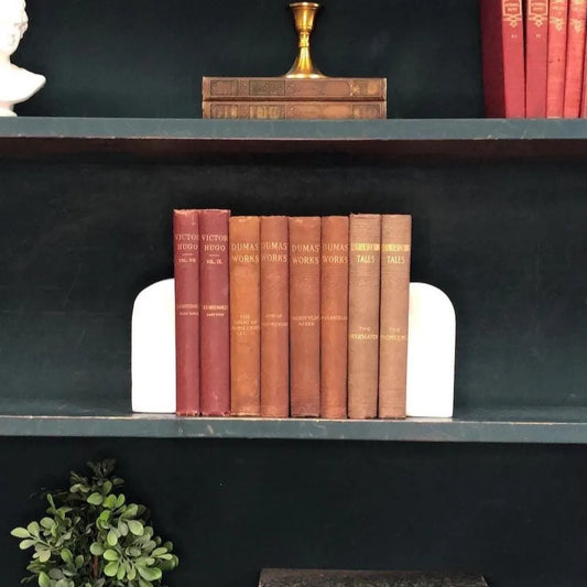 Classic Books by the Foot: Antique Classics Library Collection Hugo Dumas Cooper Bundle, Display Hardcovers
