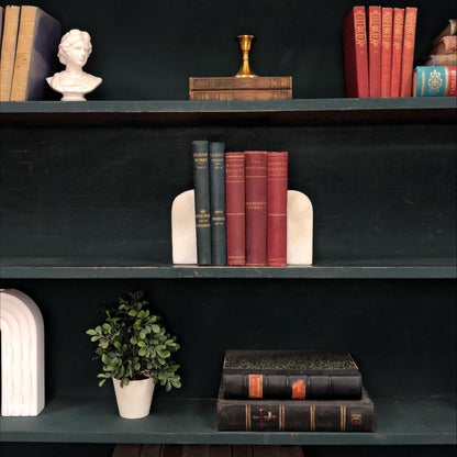Classic Books by the Foot: Antique Victorian Gentleman's Classic Book Library Bundle, Display Hardcovers set