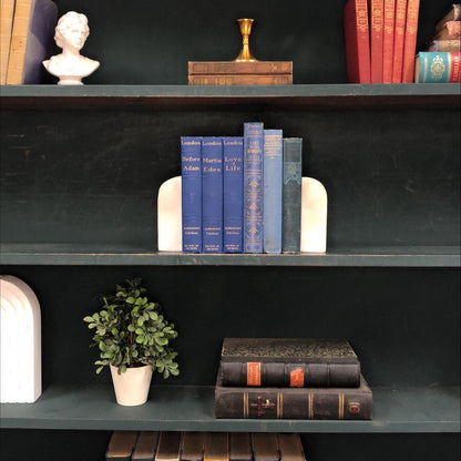 Classic Books by the Foot: Vintage Blue Literature Collection Old Classic Library Decor, Display Hardcovers set