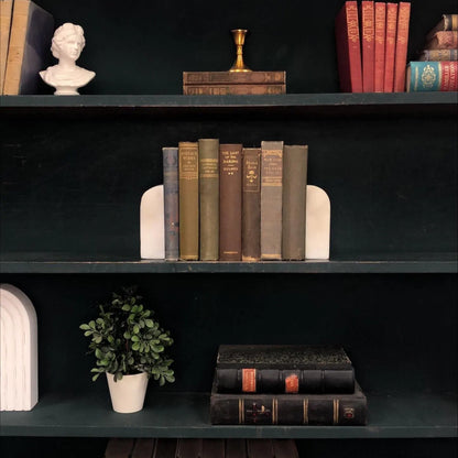 Classic Books by the Foot: Romantic Dark Academia Classic Library Study Decor Antique Olive and Brown Bundle, Display Hardcovers set