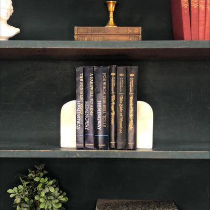Classic Books by the Foot: Vintage Hemingway and Fitzgerald Moody Classic American Decor Bundle, Display Hardcovers set