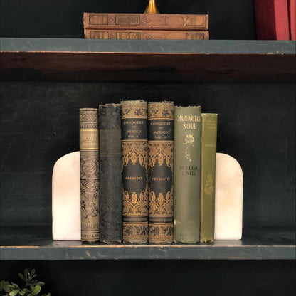 Classic Books by the Foot: Antique Ornate Green Book Collection Scholar Library Decor, Display Hardcovers