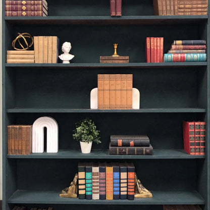 Classic Books by the Foot: Harvard Classics Brown Collier 6 volume set, Display Hardcovers