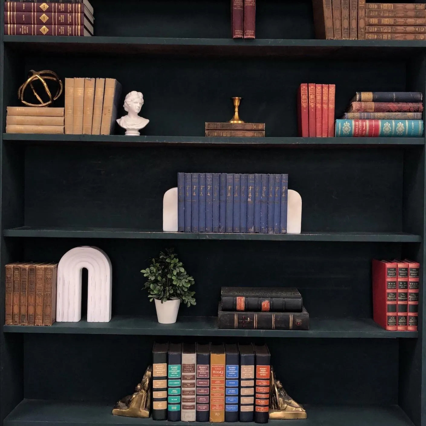 Classic Books by the Foot: Complete O. Henry Purple Book Set Antique Literary Library Decor, Hardcover Display