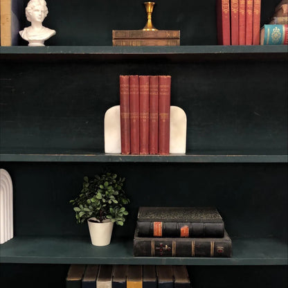 Classic Books by the Foot: Antique Red 1900's Nations of the World Book Collection Historical Library Decor, Display Hardcovers