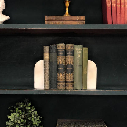 Classic Books by the Foot: Antique Ornate Green Book Collection Scholar Library Decor, Display Hardcovers