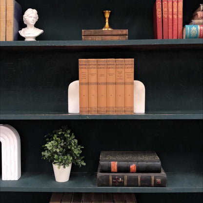 Classic Books by the Foot: Harvard Classics Brown Collier 6 volume set, Display Hardcovers