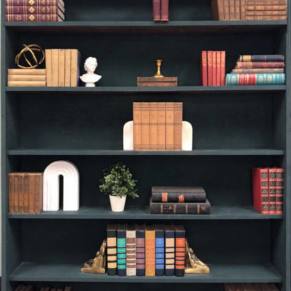 Classic Books by the Foot: Harvard Classics Brown Collier 6 volume set, Display Hardcovers