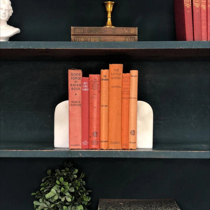 Classic Books by the Foot: Vintage Children's Adventure Orange Decorative Collection Boys Library Decor