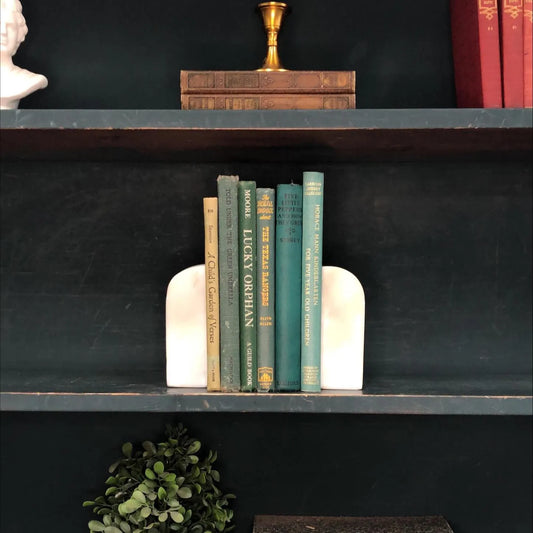 Classic Books by the Foot: Vintage Blue and Green Children's Book Bundle Cottagecore Nursery Library Decor