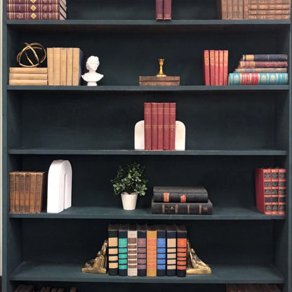 Classic Books by the Foot: Antique Red 1900's Nations of the World Book Collection Historical Library Decor, Display Hardcovers