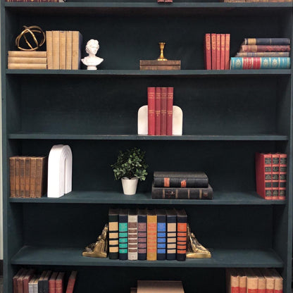 Classic Books by the Foot: Antique Red 1900's Nations of the World Book Collection Historical Library Decor, Display Hardcovers