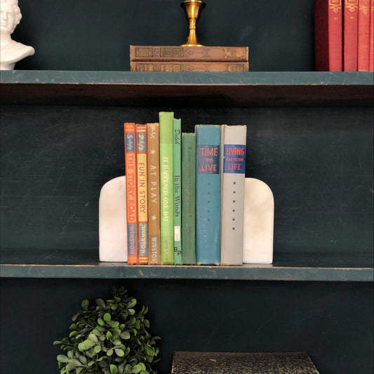 Classic Books by the Foot: Vintage Children's Reader Collection Educational Mid Century School Book Bundle Library Decor