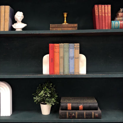 Classic Books by the Foot: Antique Red and Blue Girls Book Bundle Vintage Juvenile Fiction Beach House Home Library Decor
