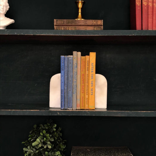 Classic Books by the Foot: Vintage Yellow and Blue Reader Collection Primitive Cottagecore Classroom Library Decor