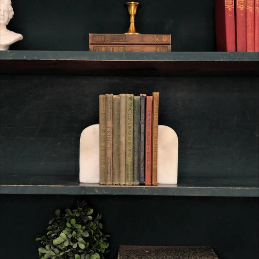 Classic Books by the Foot: Antique School book Collection Educational Readers Classroom Library Decor