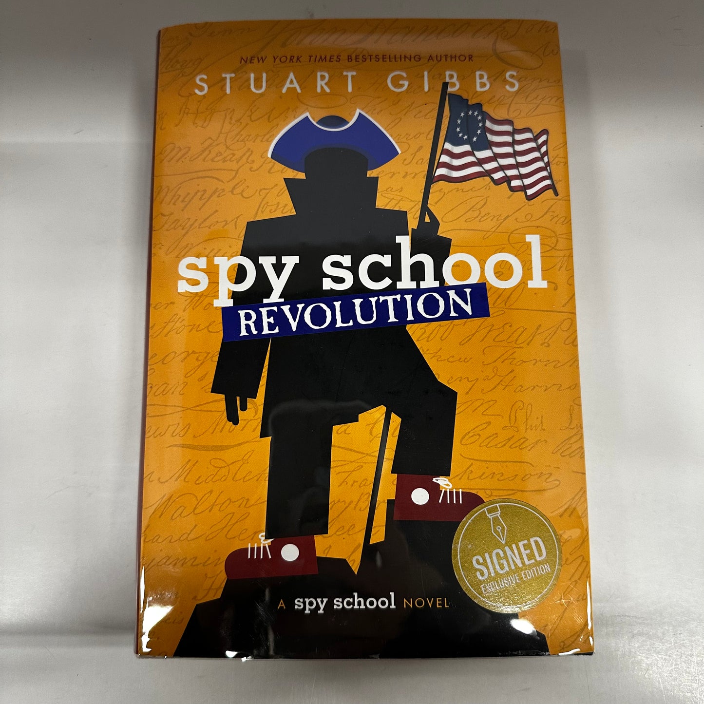 Spy School Revolution - Stuart Gibbs - 1st Edition - Signed - 2020
